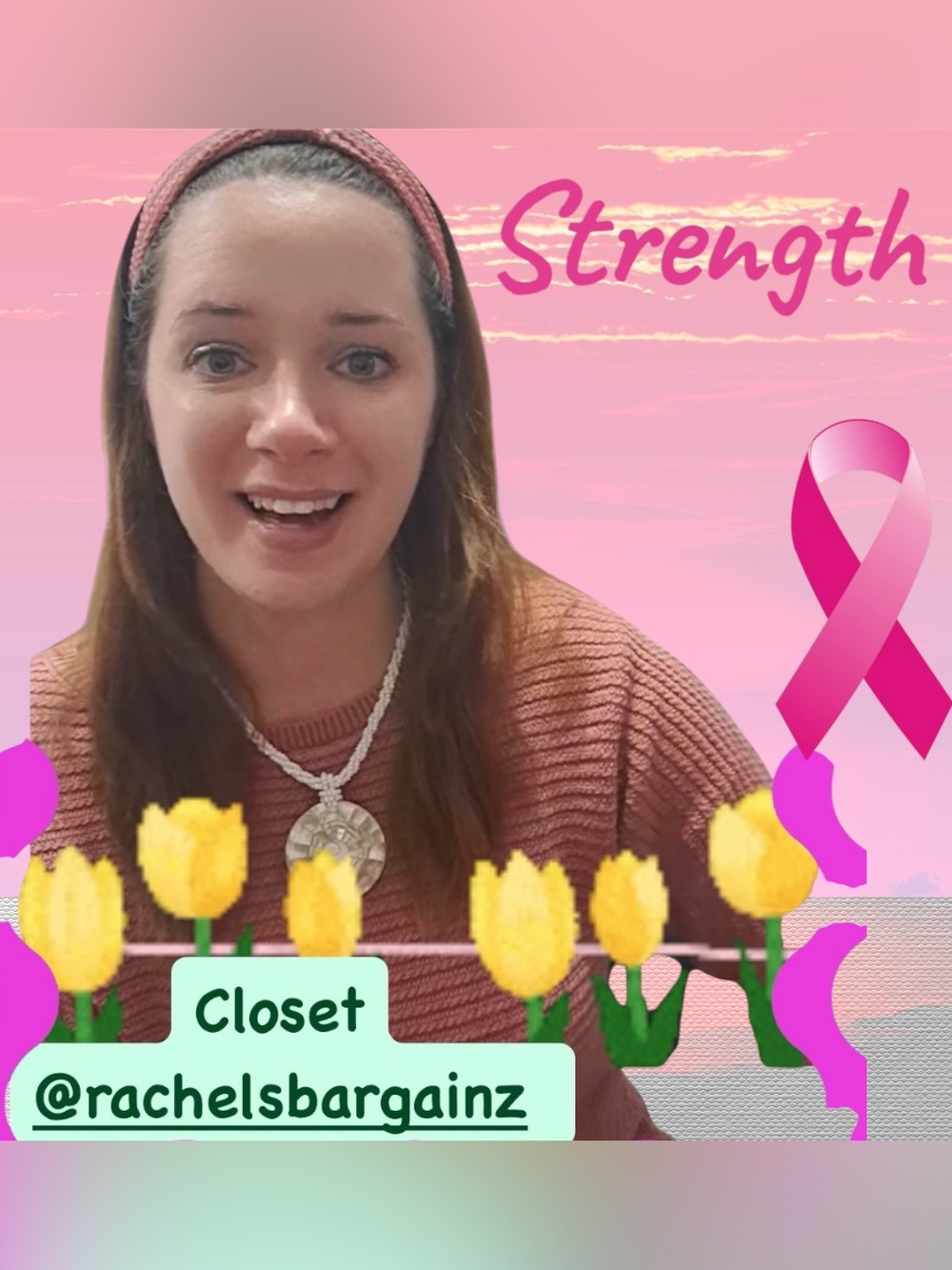 PASS THE MIC: next 10/10
🎤😆 CLOSET TRAIN : theme Think Pink - Save the tatas ! - Picture 2 of 8